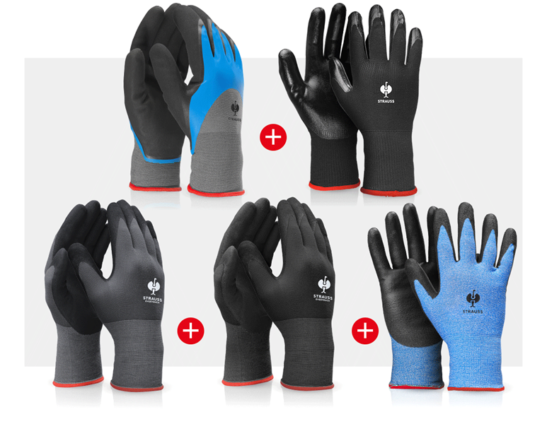 Main view, Gloves, Professional glove set automobile II