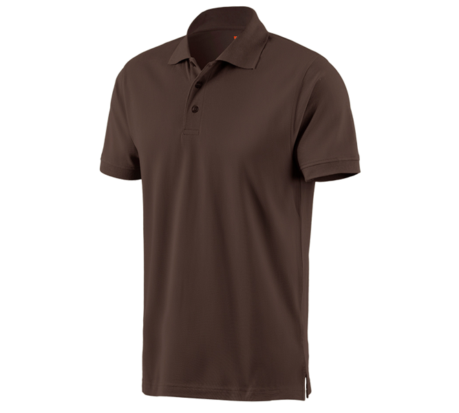 Main view, Joiners / Carpenters, e.s. Polo shirt cotton, chestnut