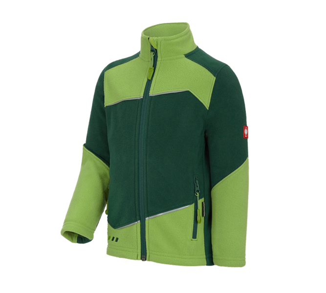 Main view, Kids, Fleece jacket e.s.motion 2020, children's, green/seagreen
