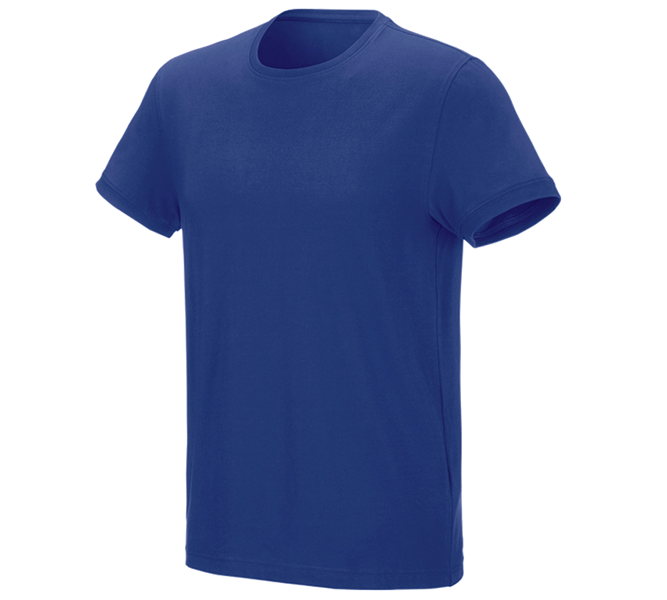 Main view, Plumbers / Installers, e.s. T-shirt cotton stretch, royal
