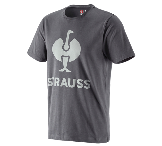Main view, e.s.concrete, T-Shirt e.s.concrete, anthracite