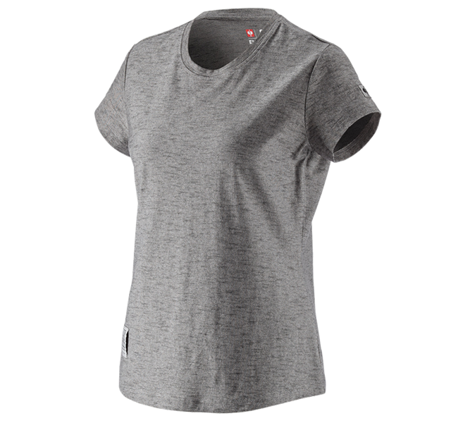 Main view, Overview of the e.s. collections, T-shirt e.s.vintage, ladies', black melange