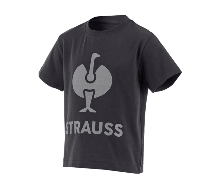 Main view, Shirts, Pullover & more, T-shirt e.s.concrete, children’s, black