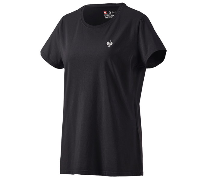Main view, Overview of the e.s. collections, T-Shirt e.s.motion ten pure, ladies', oxidblack vintage