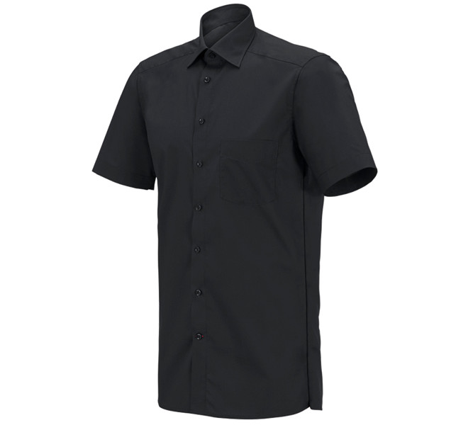 Main view, Basics, e.s. Service shirt short sleeved, black