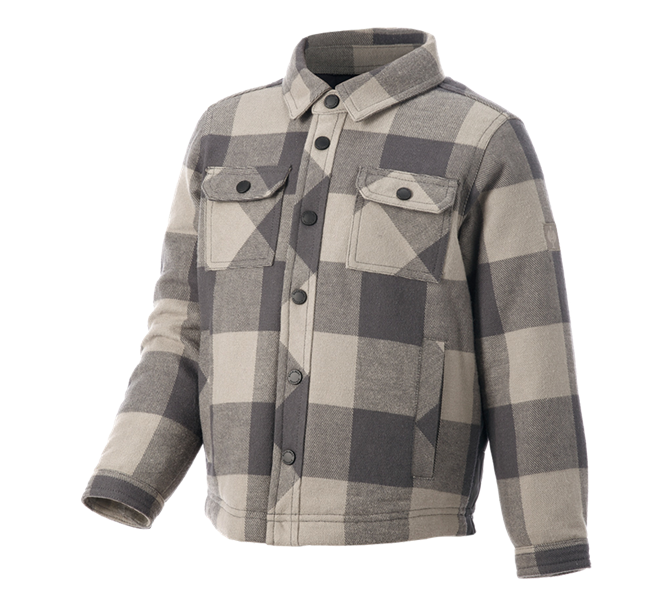 Main view, Shirts, Pullover & more, Allseason check shirt e.s.iconic, children's, dolphingrey/carbongrey