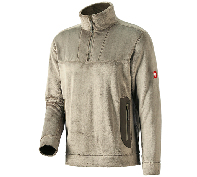 Main view, Pullover | Troyer, e.s. Troyer Highloft, reed/moss