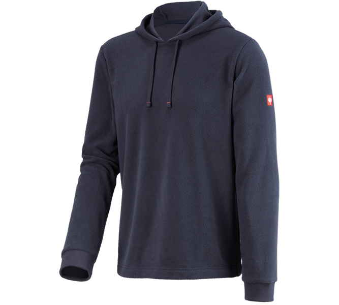 Main view, Shirts, Pullover & more, e.s. Fleece Hoody, navy