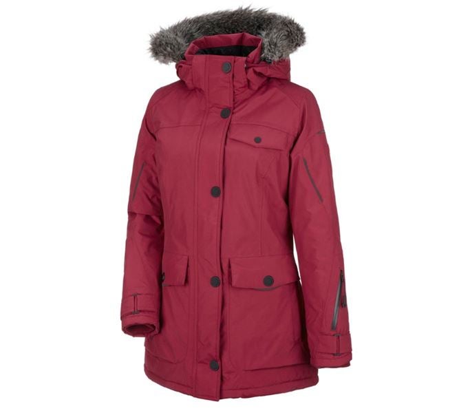 Main view, Work Jackets, Winter parka e.s.vision, ladies', ruby