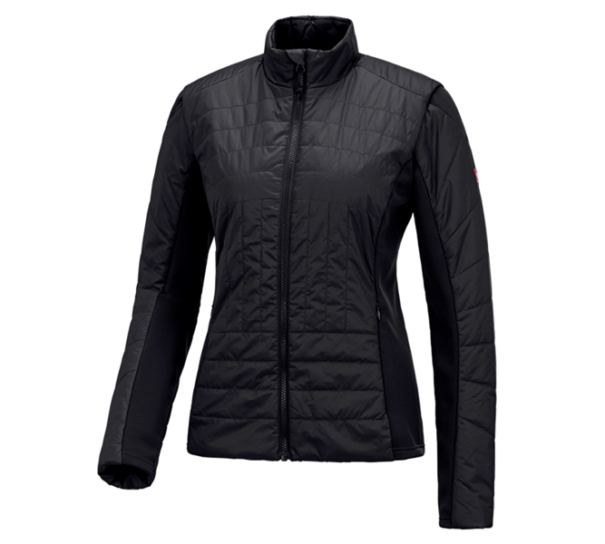 Main view, Jackets, e.s. Function quilted jacket thermo stretch,ladies, black