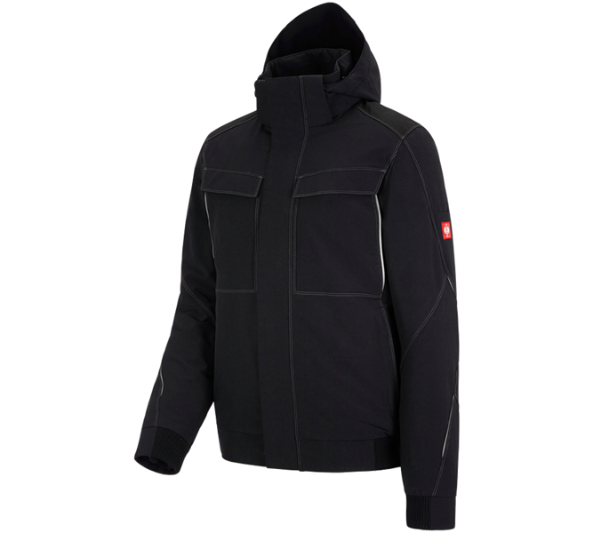 Main view, Winter Jackets, Winter functional jacket e.s.dynashield, black