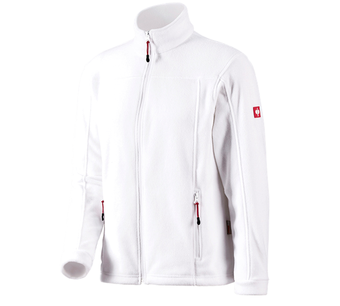 Main view, Medical | Healthcare, Fleece jacket e.s.classic, white