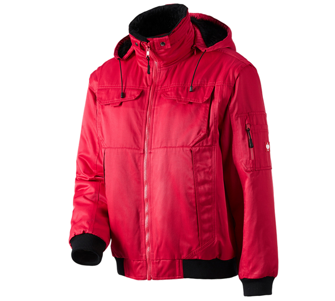Main view, Work Jackets, Pilot Jacket Atlanta II, red