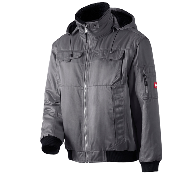 Main view, Winter Jackets, Pilot Jacket Atlanta II, anthracite