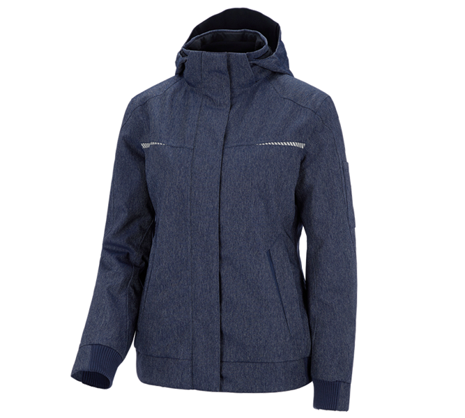 Main view, Plumbers / Installers, Winter functional pilot jacket e.s.motion denim,la, indigo