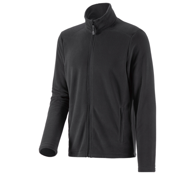 Main view, Search, e.s. Fleece jacket CI, black
