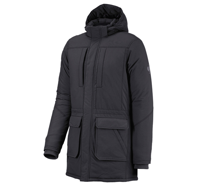 Main view, Winter jackets, Parka e.s.iconic, black