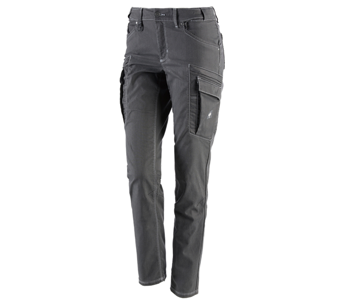 Main view, Overview of the e.s. collections, Cargo trousers e.s.vintage, ladies', pewter