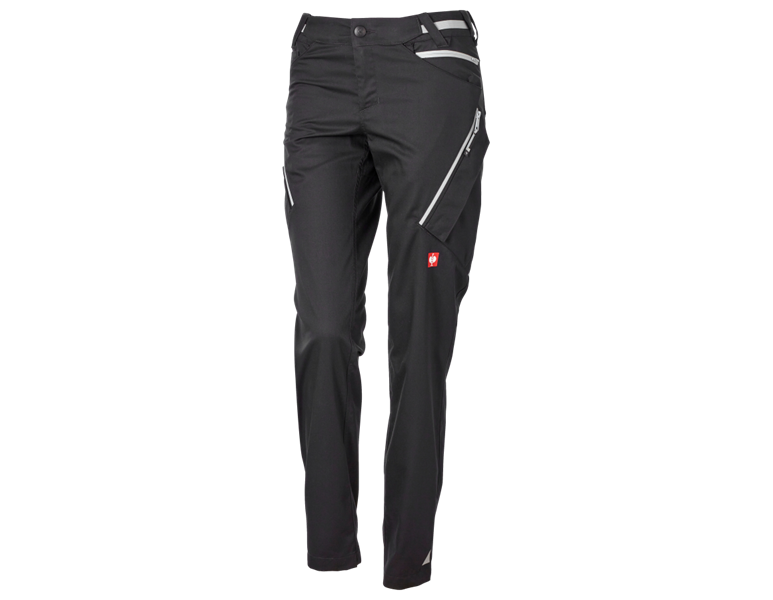 Main view, Trousers, Multipocket trousers e.s.ambition, ladies', black/platinum