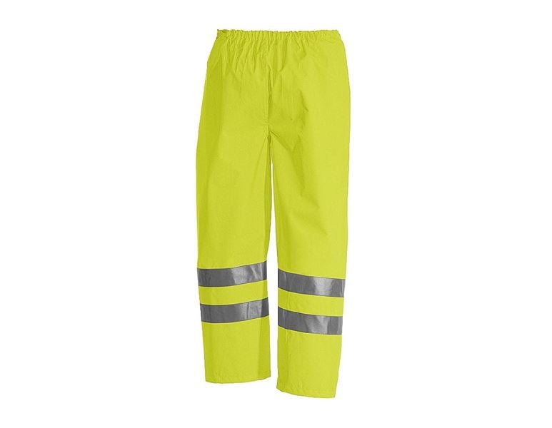 Main view, High-vis clothing, STONEKIT High-vis trousers, high-vis yellow