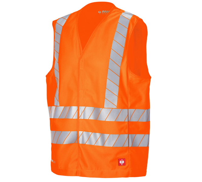 Main view, e.s.motion 24/7, High-vis bodywarmer e.s.motion 24/7 uni, high-vis orange