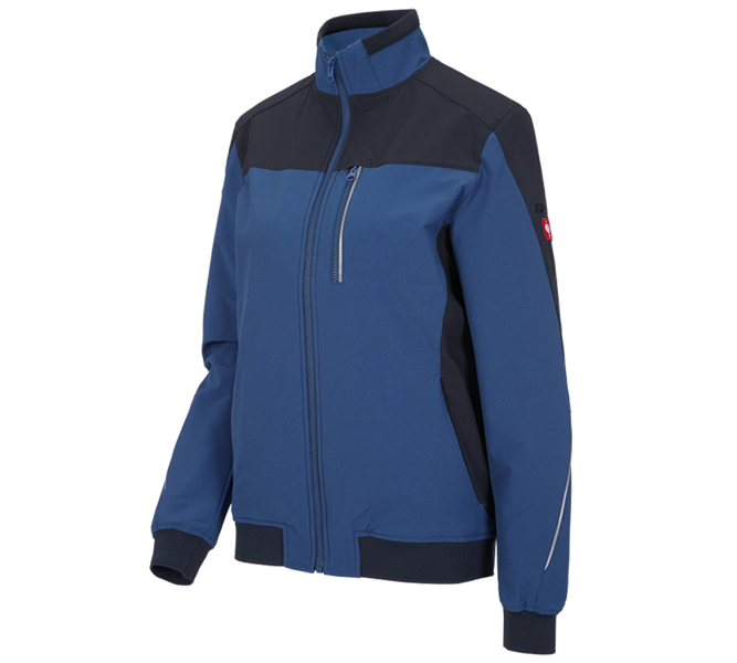 Main view, Plumbers / Installers, Functional jacket e.s.dynashield, ladies', cobalt/pacific