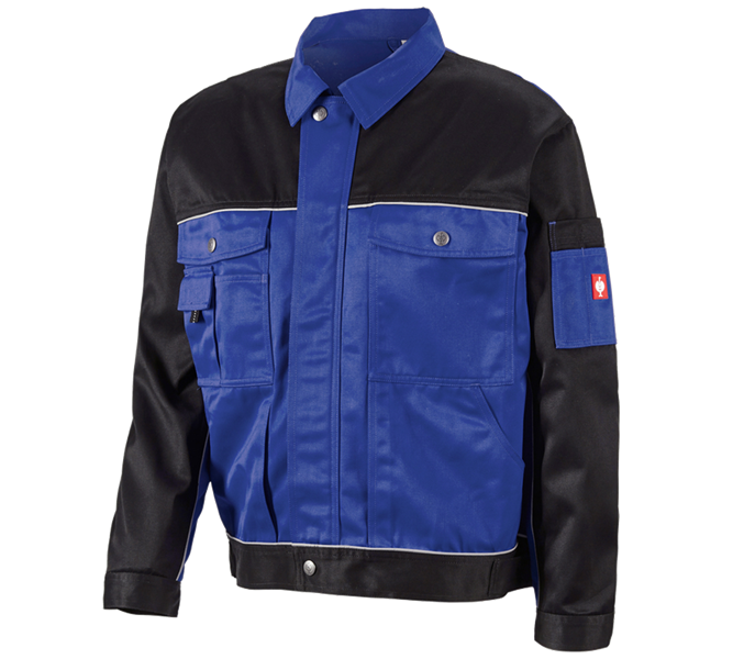 Main view, Plumbers / Installers, Work jacket e.s.image, royalblue/black