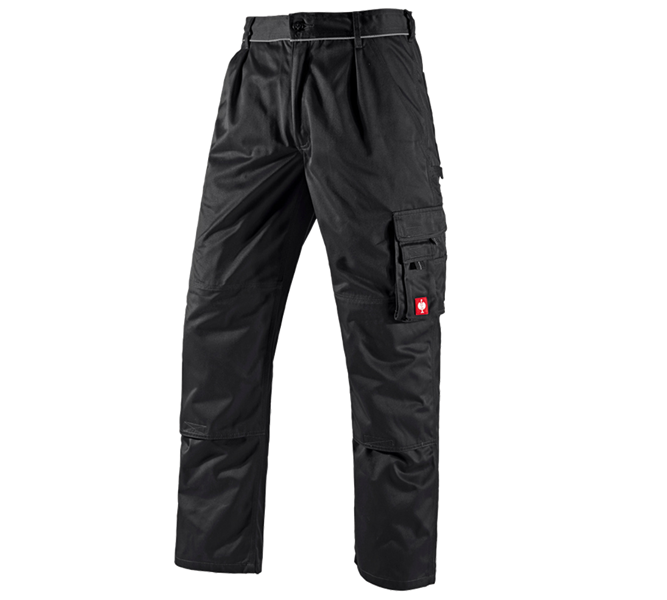 Main view, Work Trousers, Trousers e.s.classic , black