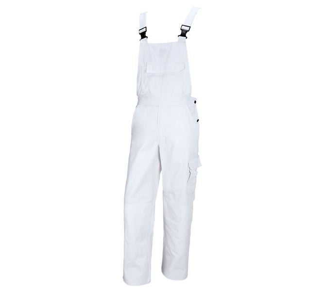 Main view, Clothing, STONEKIT Bib & Brace Aalborg, white