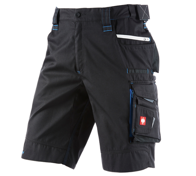 Main view, Clothing, Shorts e.s.motion 2020, graphite/gentianblue