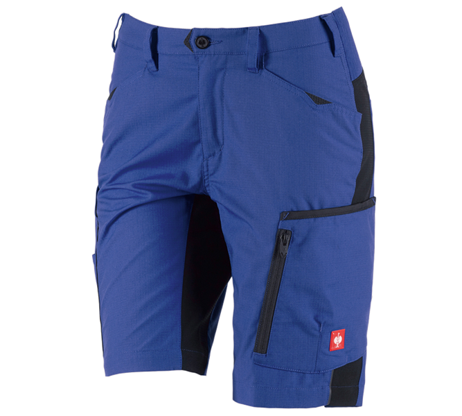 Main view, Plumbers / Installers, Shorts e.s.vision, ladies', royalblue/black