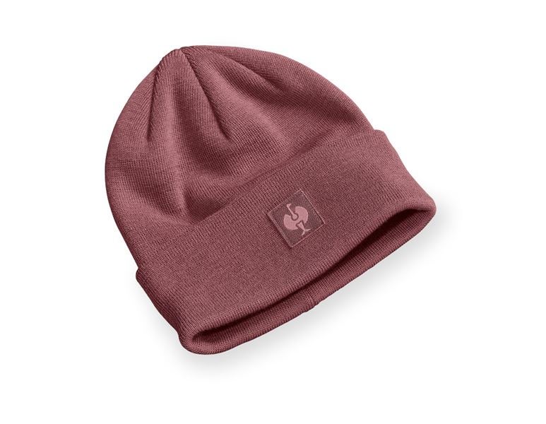 Main view, e.s.iconic, Knitted cap e.s.iconic, oxidred