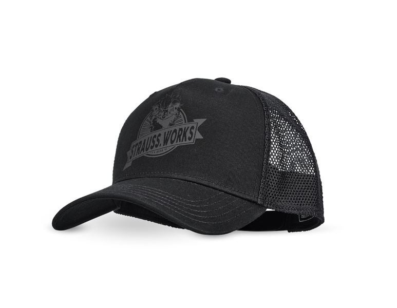 Main view, Accessories, Cap e.s.iconic works, black