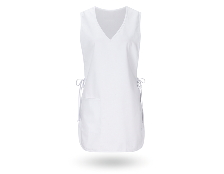 Main view, Aprons, Tabard Julia, white