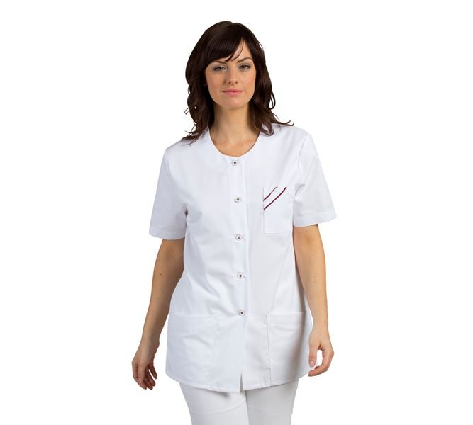 Main view, Clothing, Tunic Carolin, white/bordeaux