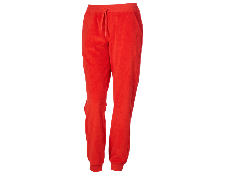 Main view, Clothing, e.s. Sweat trousers Terry, ladies', straussred