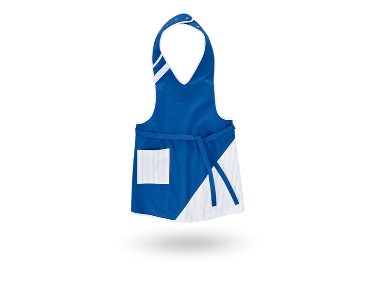 Main view, Aprons, Bib Apron Britta, royal/white