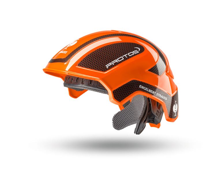 Main view, Hard Hats, e.s. Work helmet Protos®, orange/black
