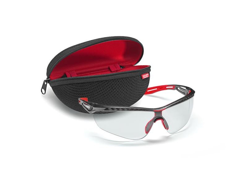 Main view, SALE, SET: e.s. Safety glasses Seki + Mesh Box