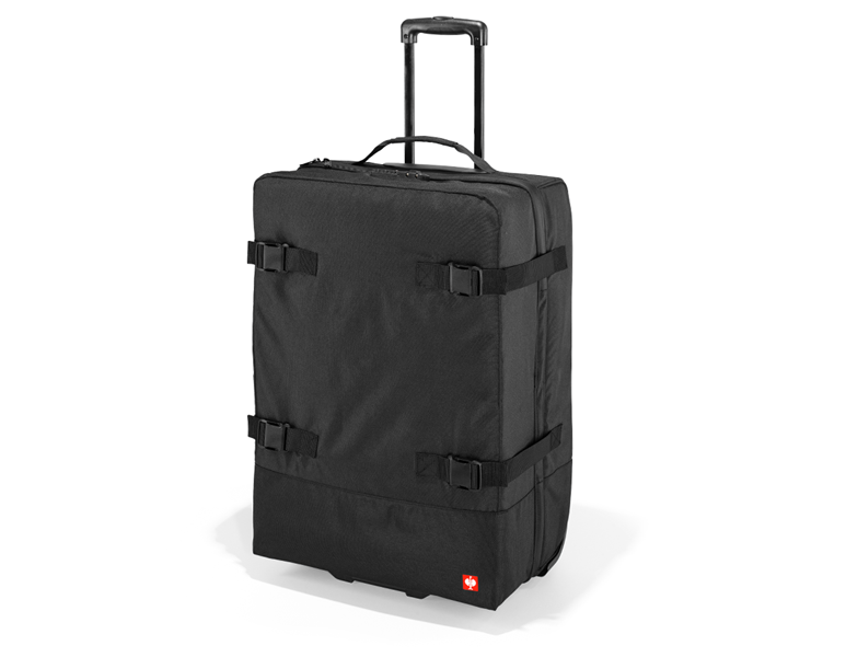 Main view, Accessories, Roller suitcase e.s.work&travel, black