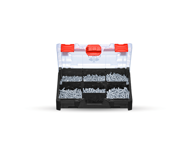 Main view, Tools & Equipment, Countersunk head screws range DIN 965 in STbox