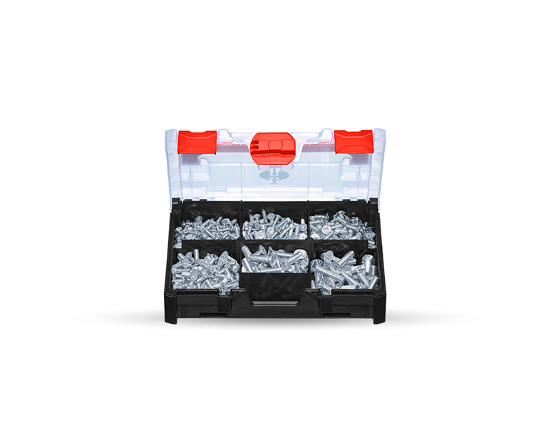 Main view, Tools & Equipment, Countersunk head screws DIN 7991 in STRAUSSbox