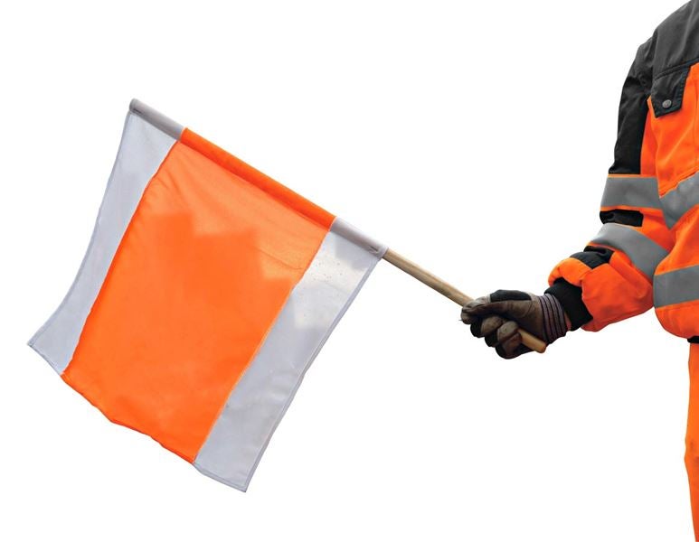 Main view, Construction accessories, Warning flag