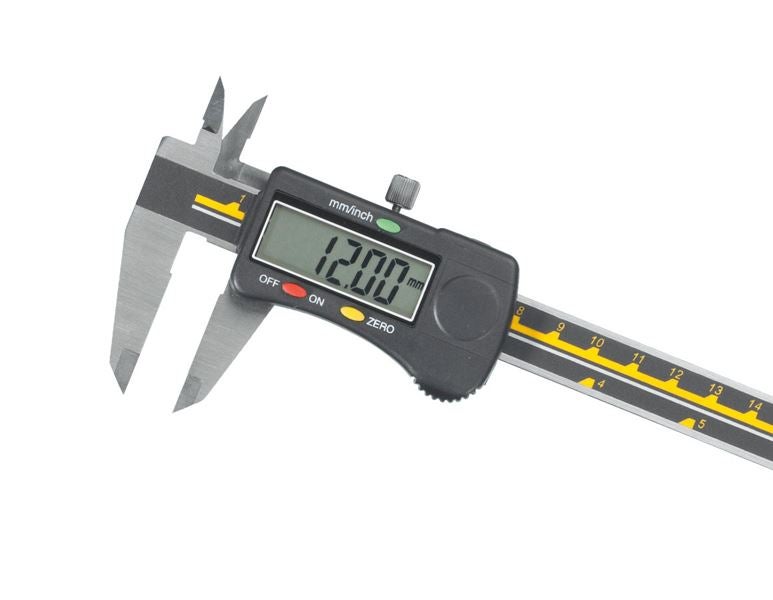 Main view, Tools, Digital calliper gauge