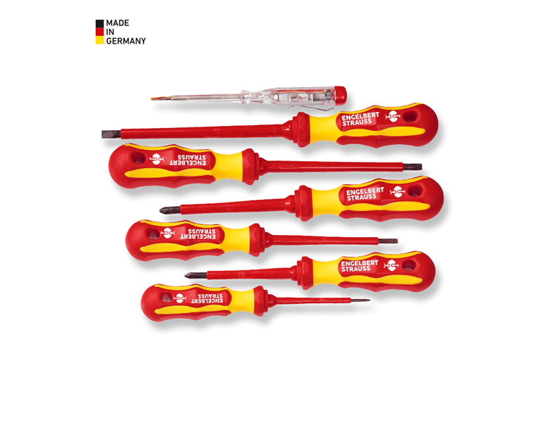 Main view, Tools, VDE-electrician screwdriver set