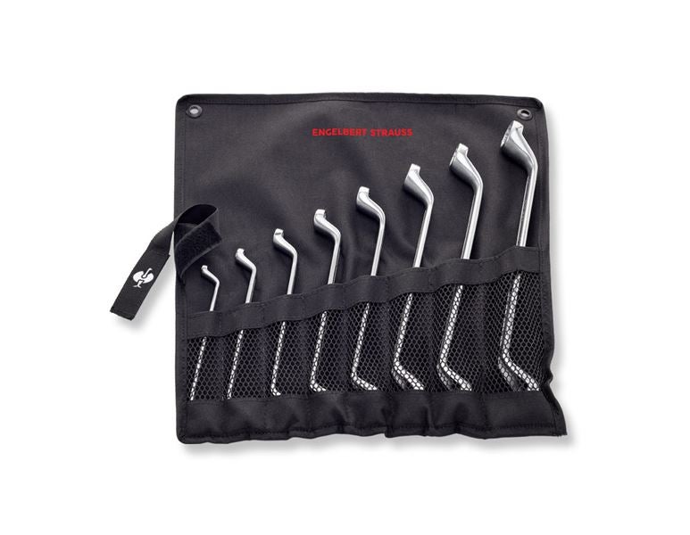 Main view, Double-ended ring wrench, e.s.Double ended ring spanner set