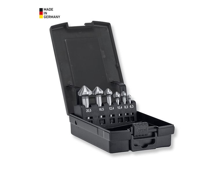 Main view, Drills, e.s. Counter sink set HSS classic