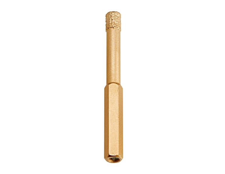 Main view, Stone drills, e.s. Diamond tile drill set, hex shaft
