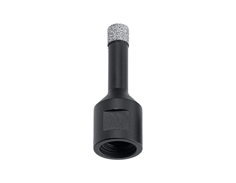 Main view, Stone drills, e.s. Diamond tile drill set, M14 socket