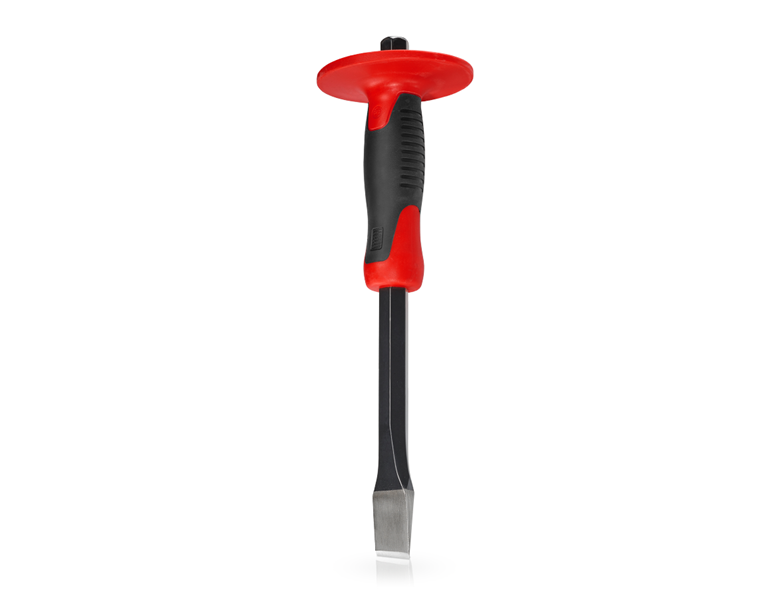 Main view, Chisels | Drivers, Flat chisel with hand protector